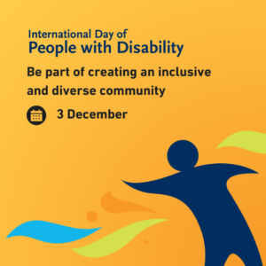 International Day of Disability poster 2024