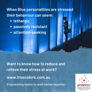 Blue stressors True Colors